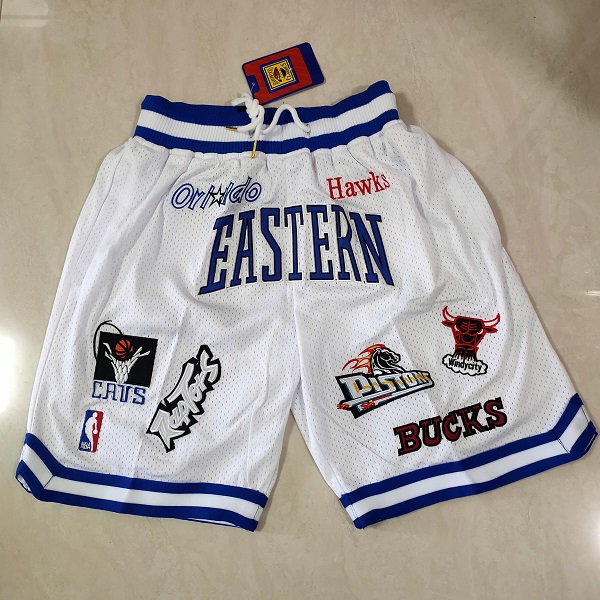 Men NBA 2021 All star White Shorts->more jerseys->NBA Jersey